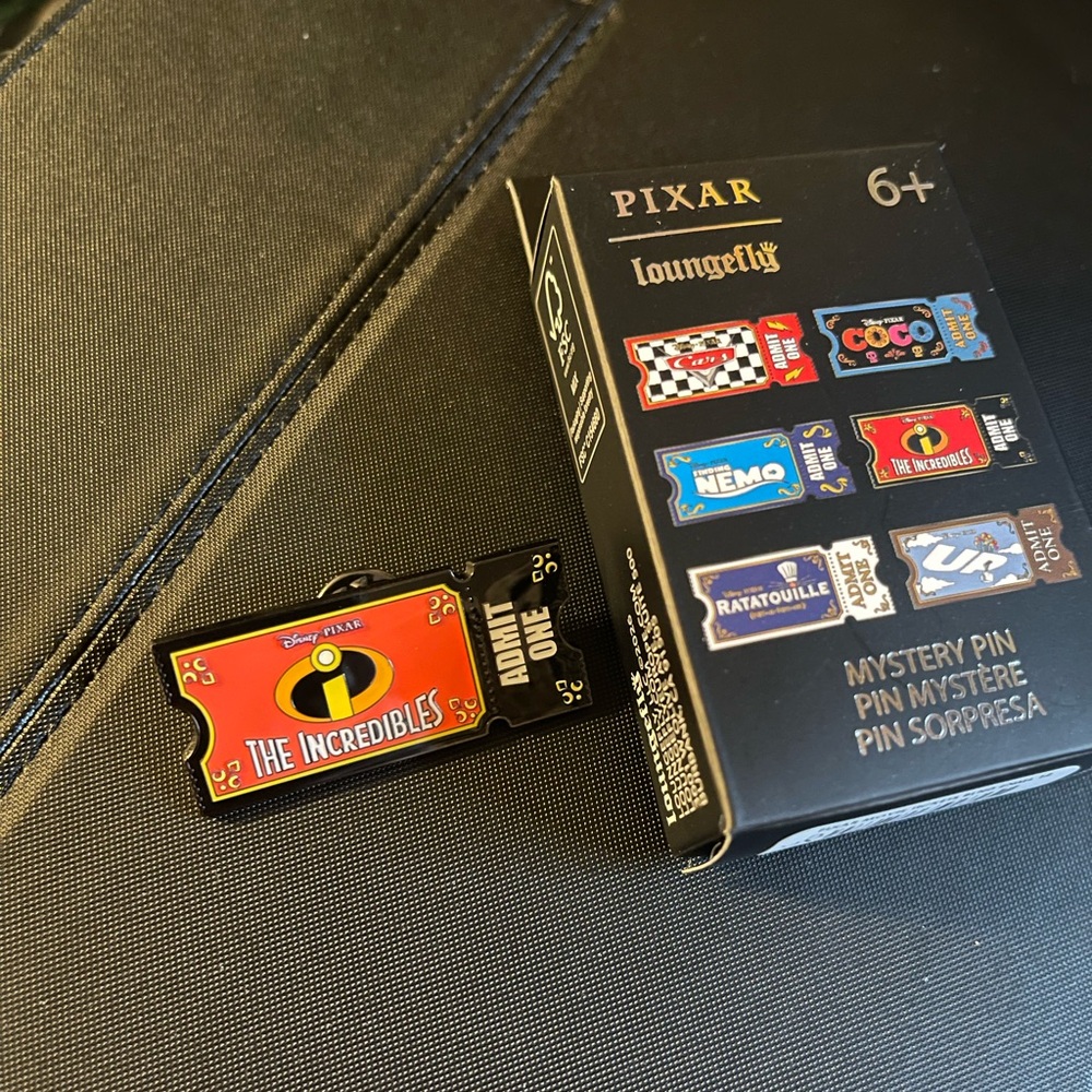 Loungefly Disney Pixar Movie Ticket
Blind Box Pin - The Incredibles
